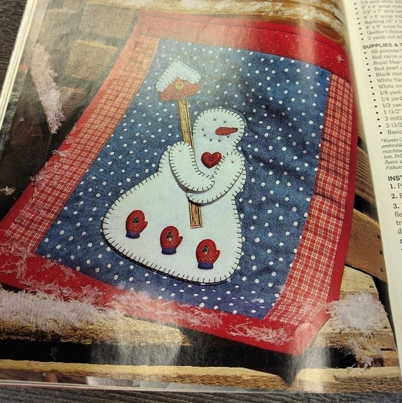 Quick & Easy Quilting Magazine February 1999 Quilted Hearts Vest Quilt Patterns - Picture 4 of 6